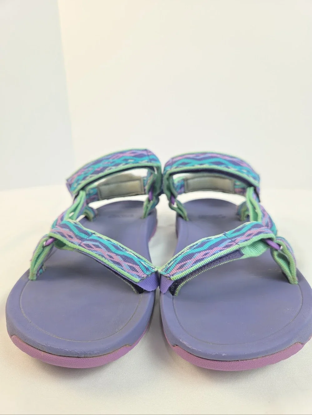 Teva Hurrican XLT2  Women's Size Purple Sport Sandals with Teal Lavender Straps